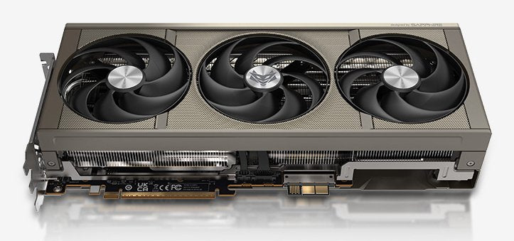 Sapphire Radeon Rx 9070 Xt Nitro+ Phantom Link Oc (Plata, Rdna4, Gddr6, 2x Displayport, 2x Hdmi 2.1) 11348-08-20g