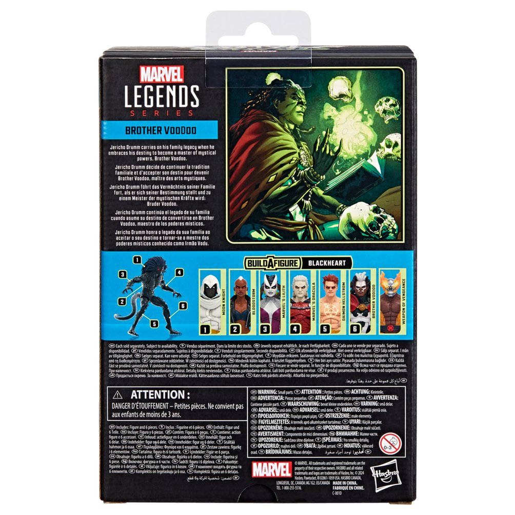 Figura Hasbro Marvel Legends Series Strange Tales Brother Voodoo