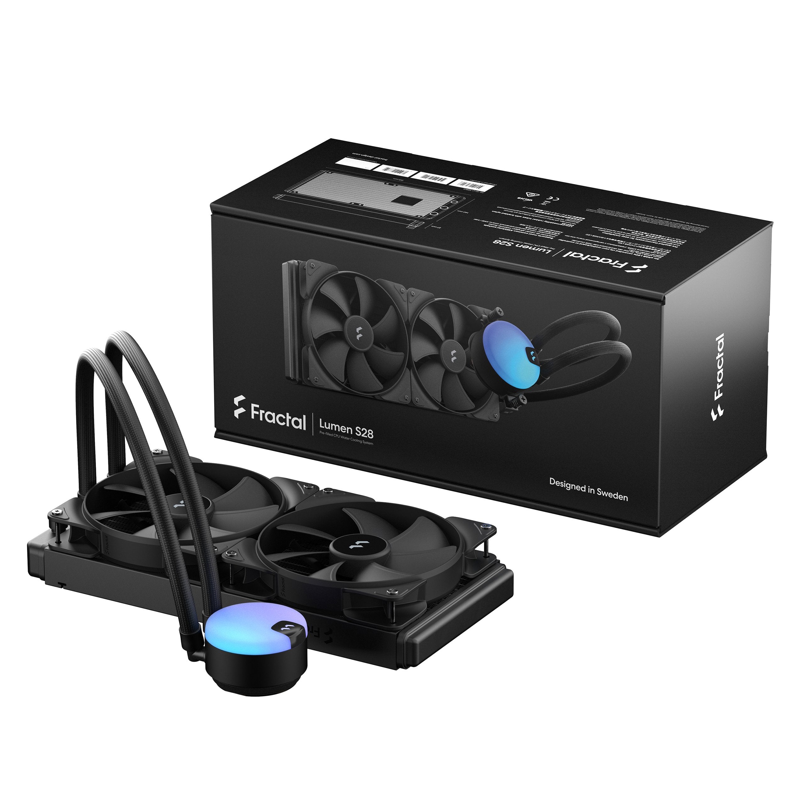 EAN 7340172705970 - Fractal Design Lumen S28 v2 Procesador Sistema de refrigeración líquida todo en uno 14 cm Negro 1 pieza(s imagen 7