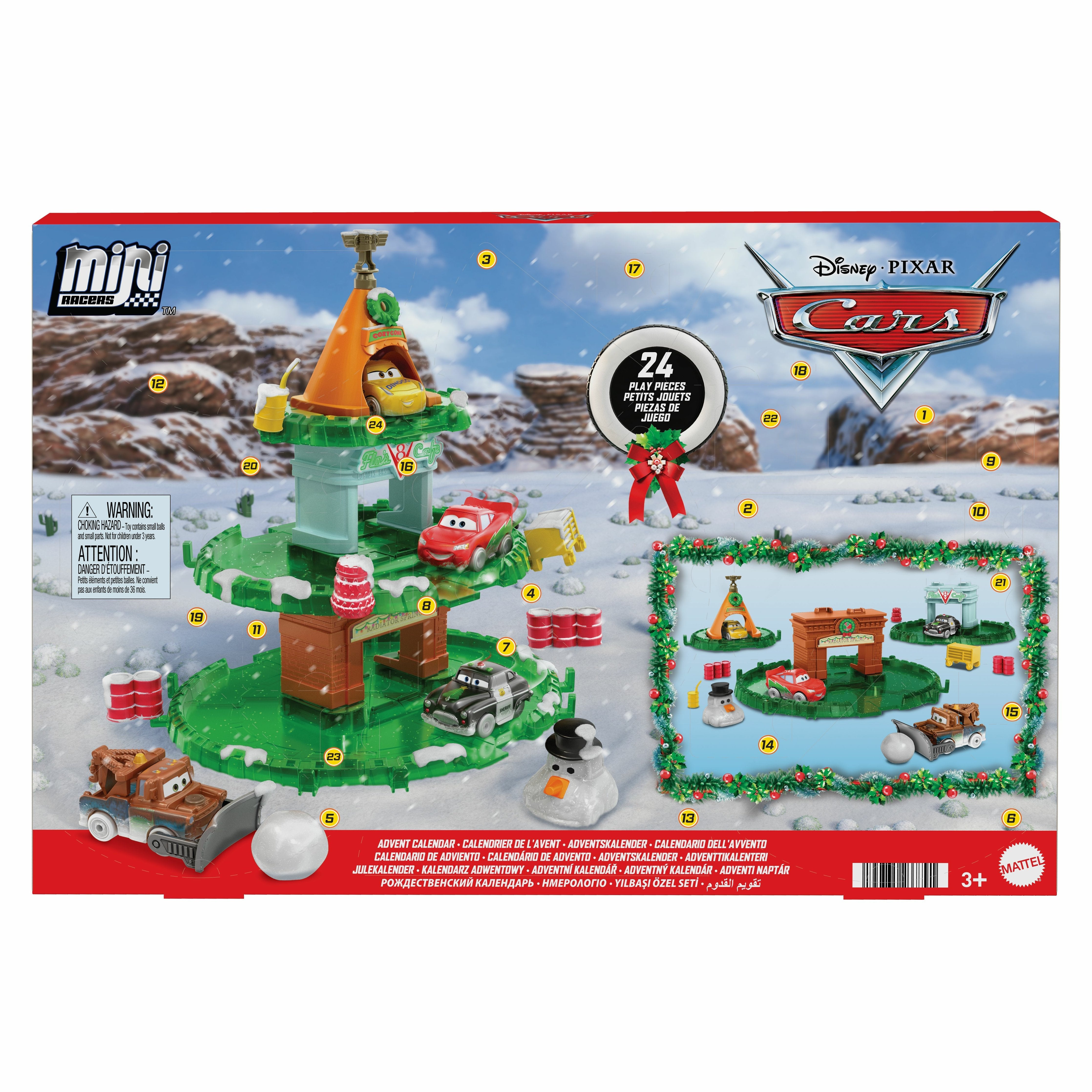 EAN 0194735237791 - Disney Pixar Cars HXT34 calendario de adviento imagen 7