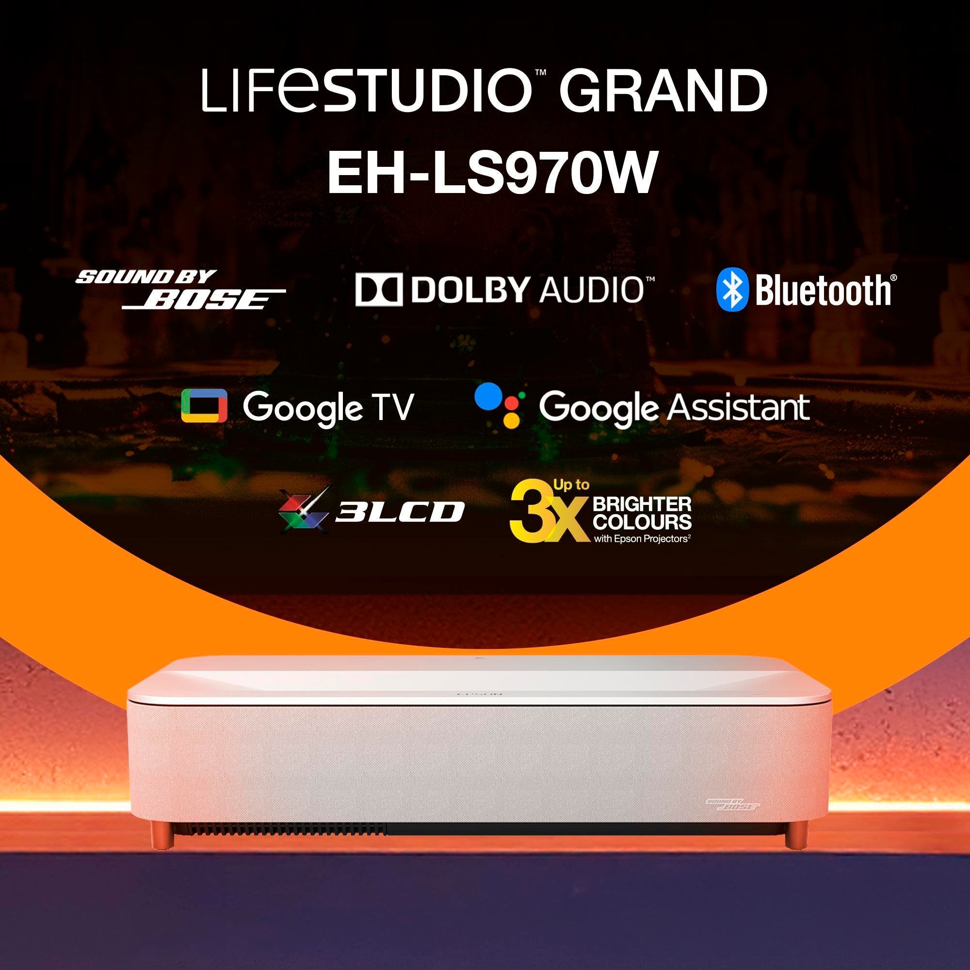Epson Lifestudio Grand Plus Eh-Ls970w Weiss