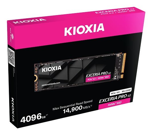 Ssd Kioxia Exceria Pro G2 2tb (Pcie5.0/Nvme)