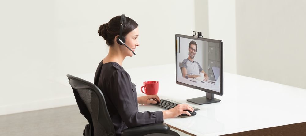 Auricular Inalámbrico Logitech H820e Con Micrófono Usb Radiofrecuencia Negro
