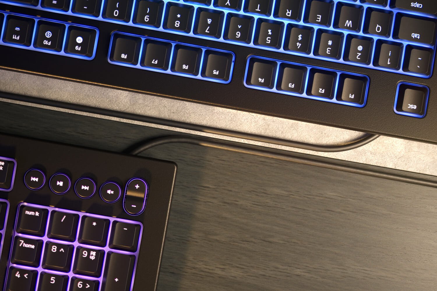 Razer Tastiera Gaming Wired Membrana Cynosa V2 Rgb