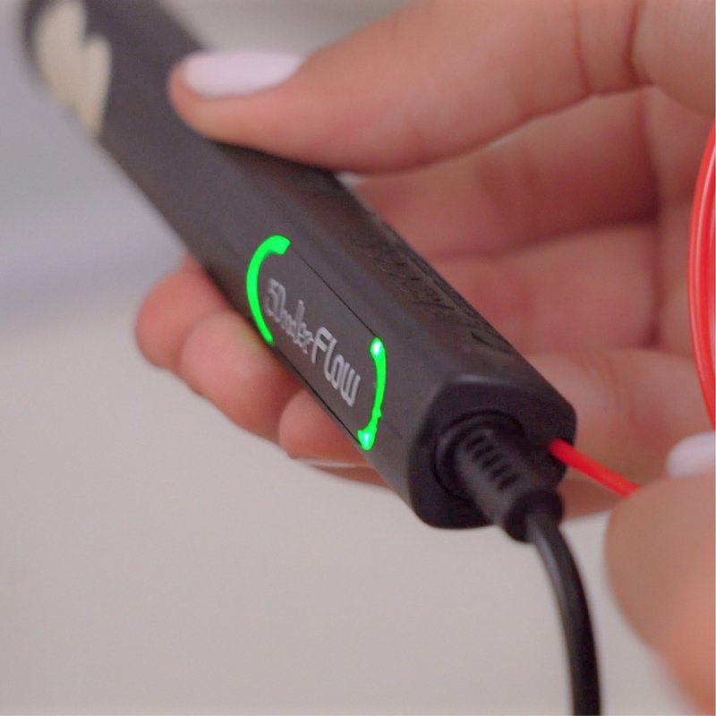 EAN 0817005024432 - 3Doodler FLOW lápiz 3D 2,2 mm Negro imagen 4
