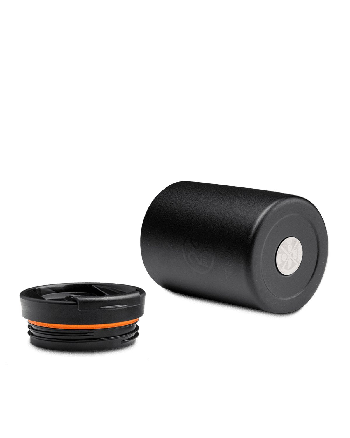 24bottles Travel Tumbler Tuxedo Black, 350 Ml
