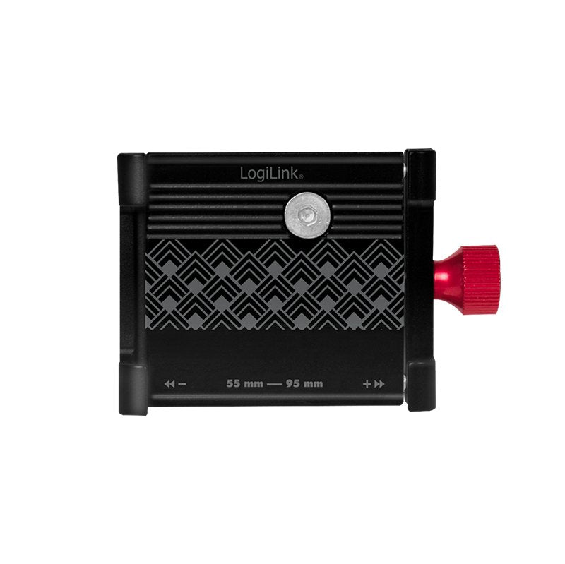Logilink Aa0146 Soporte Smartphone 3,5-7", Negro, Rojo