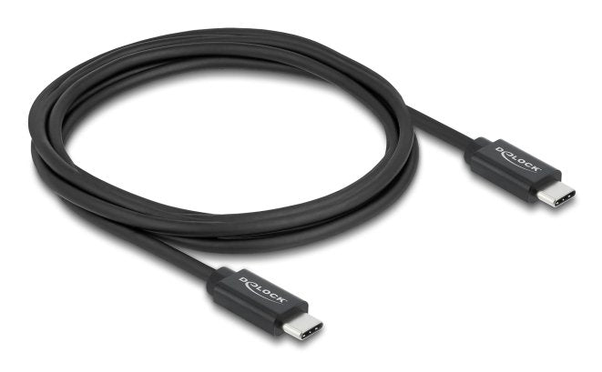 Delock Koaxiales Usb 40 Gbps Cable Usb Pd 3.1 240 W 2 M