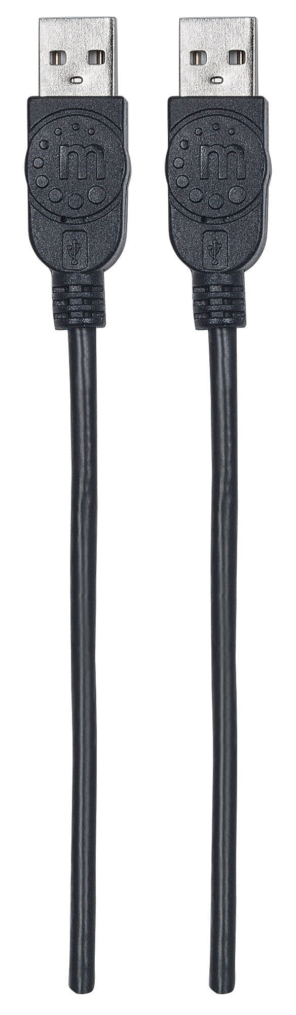 Manhattan Cable Usb 2.0 Usb A 1m  Negro