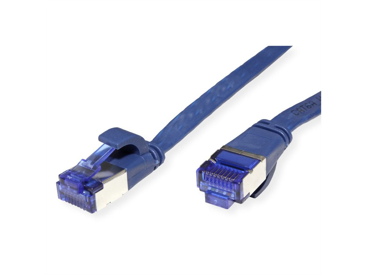 Value Cable De Red Cat.6a (Class Ea) Ftp, Extra-Flach, Blau, 1,5 M