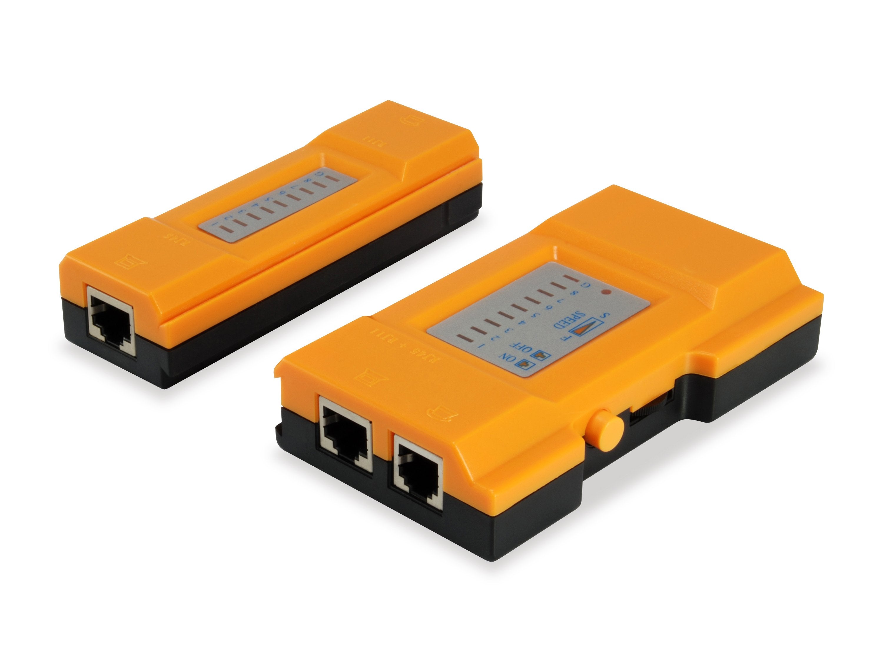 Equip Tester  Para Cables Rj45 Rj11 Rj12 Naranja