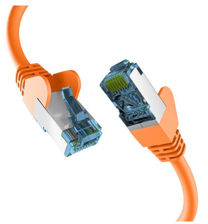 EAN 4049759290726 - EFB Elektronik EC020200224 cable de red Naranja 3 m Cat7 S/FTP (S-STP) imagen 1
