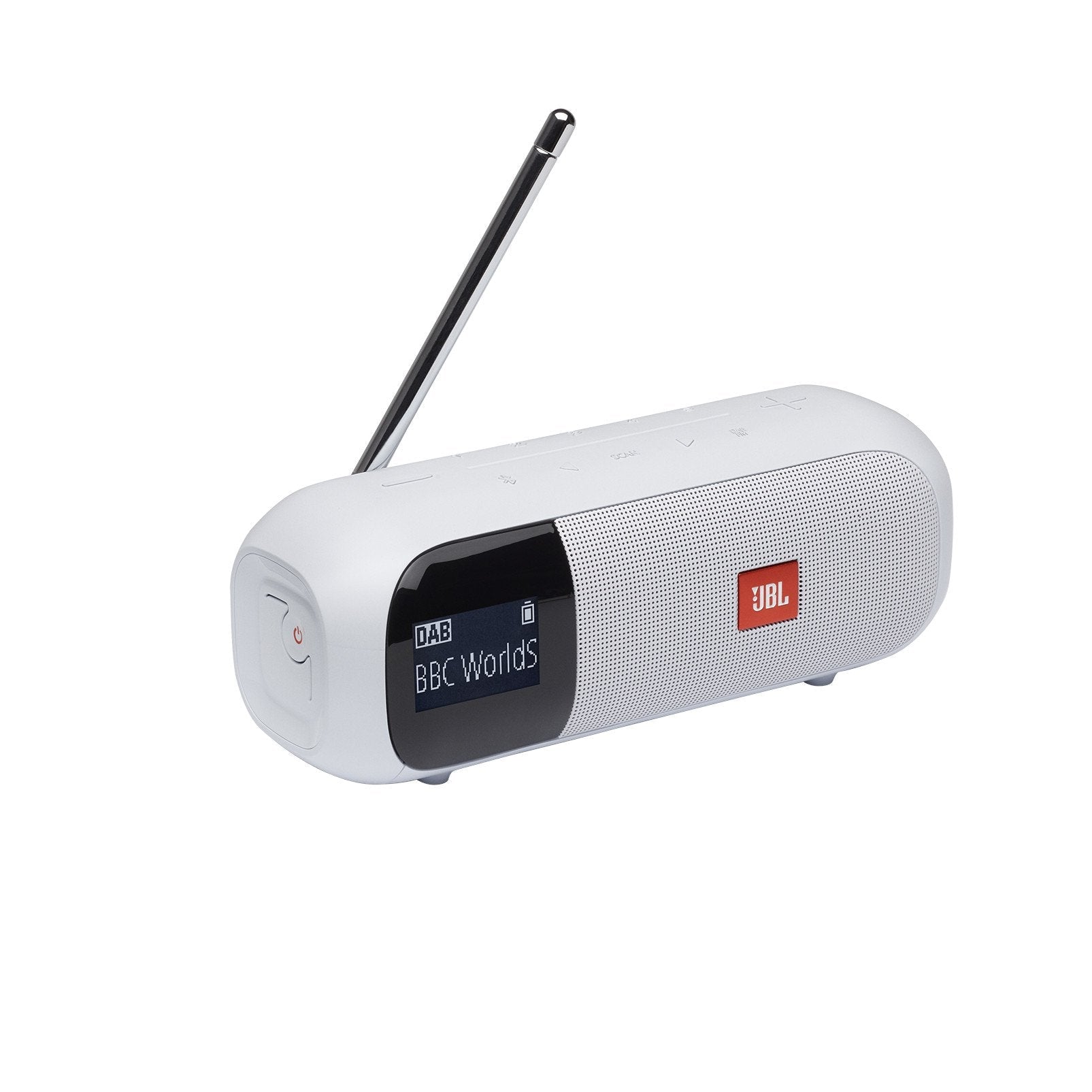 Jbl Tuner 2 Radiorekorder In Blanco ? Tragbarer Bluetooth Lautsprecher