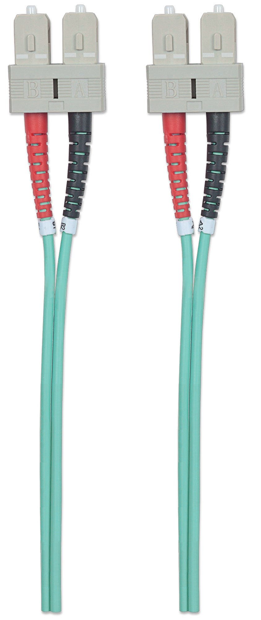 EAN 0766623750844 - Intellinet 750844 Cable de fibra óptica e InfiniBand 5 m SC Color aguamarina imagen 4