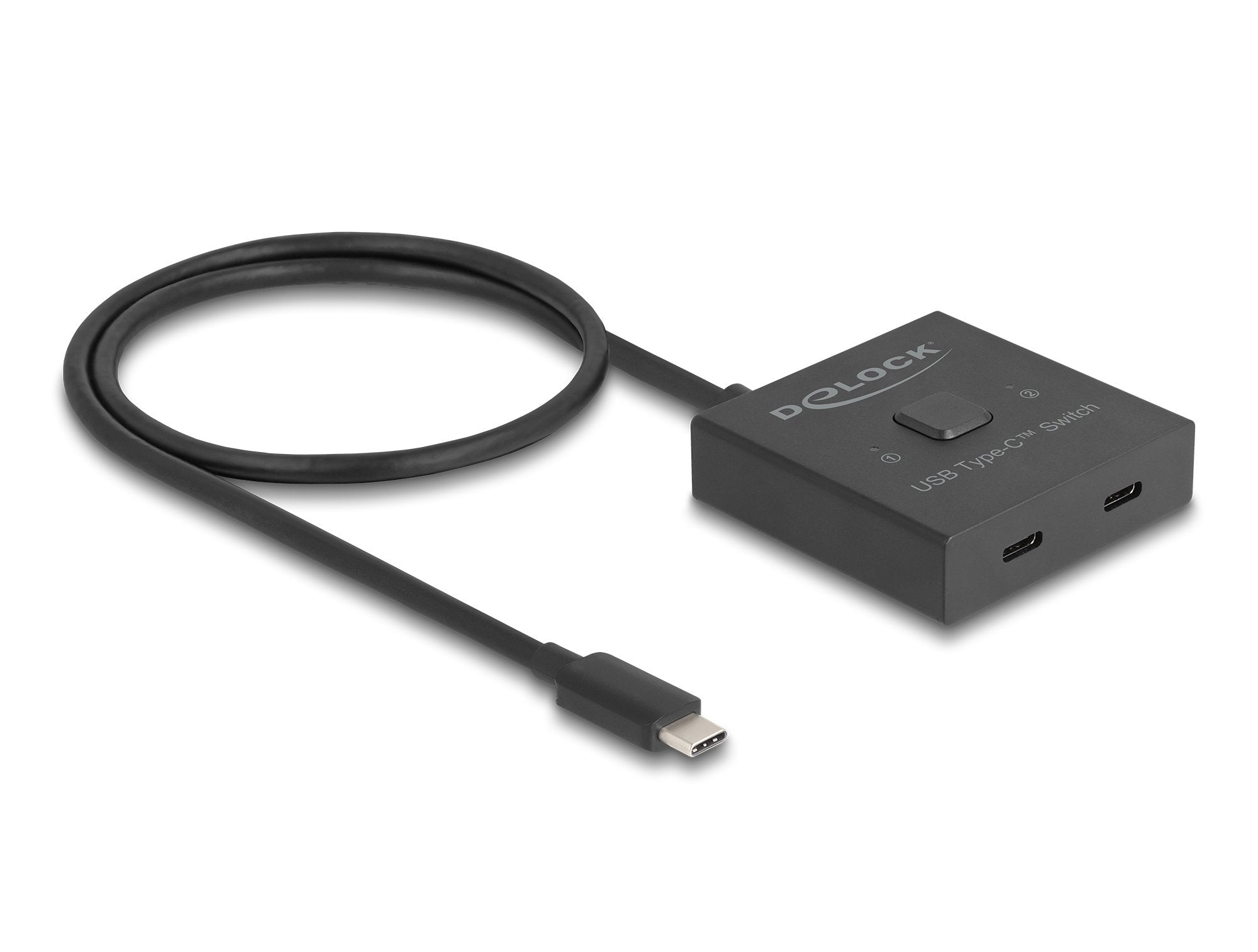 Delock Usb 10 Gbps Usb Tipo-C Switch 2 Auf 1 Bidireccional 8k