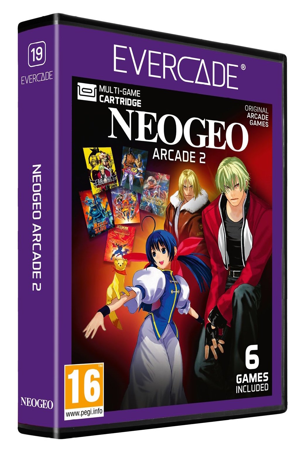 Juego Neogeo Arcade 2  - Ret Evercade Retro Evercade