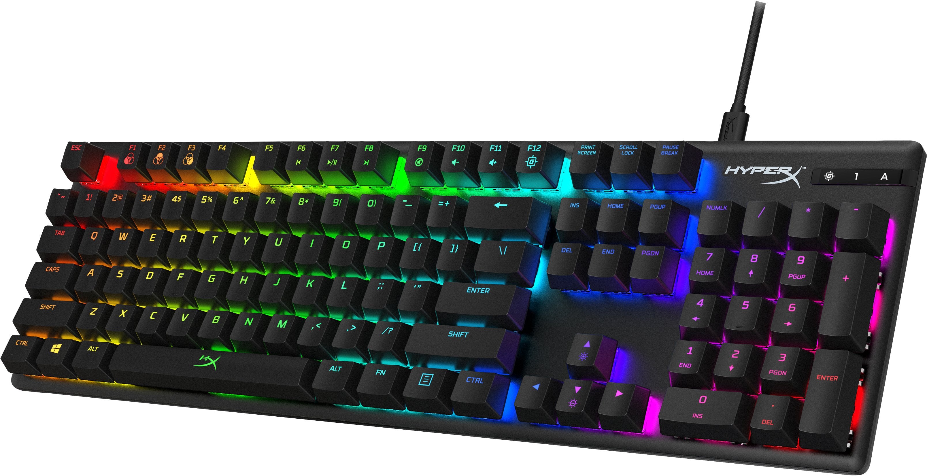 EAN 0196188042779 - HyperX Alloy Origins - Mechanical Gaming Keyboard - HX Red (US Layout) (HX-KB6RDX-US) teclado Juego USB Q imagen 7
