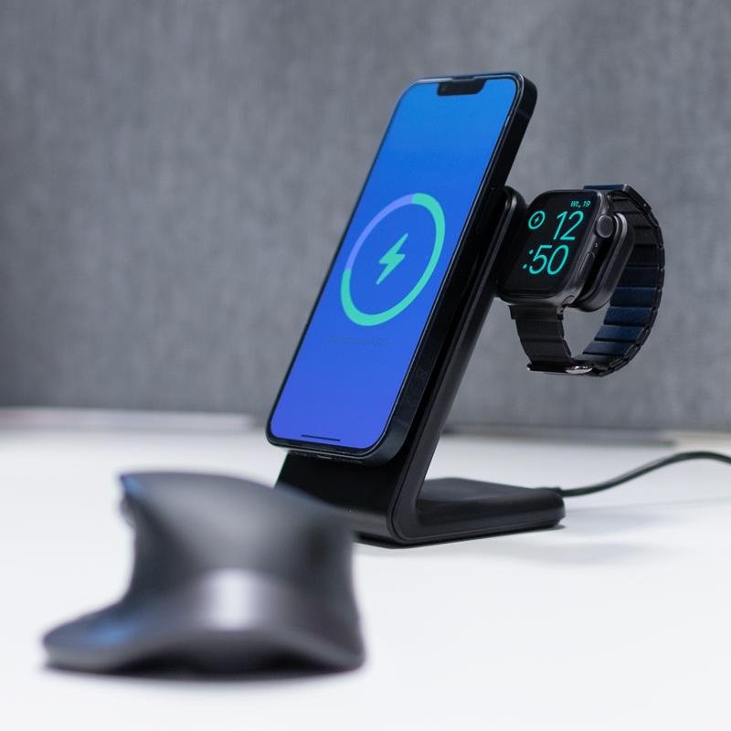 EAN 5904310703529 - Crong CRG-MSPS-BLK cargador de dispositivo móvil Reloj inteligente Negro Lightning, USB Cargador inalámbr imagen 9