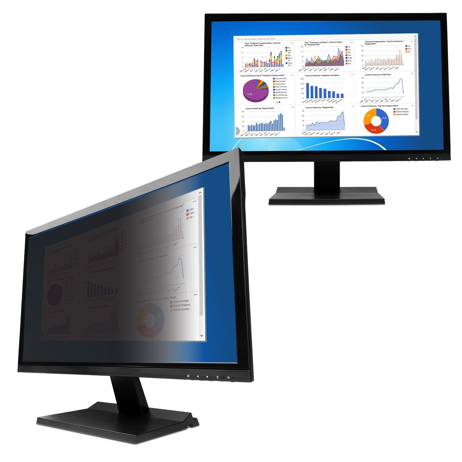 V7 Ps32w9a2 Filtro Para Monitor 81,3 Cm (32") Filtro De Privacidad Para Pantallas Sin Marco