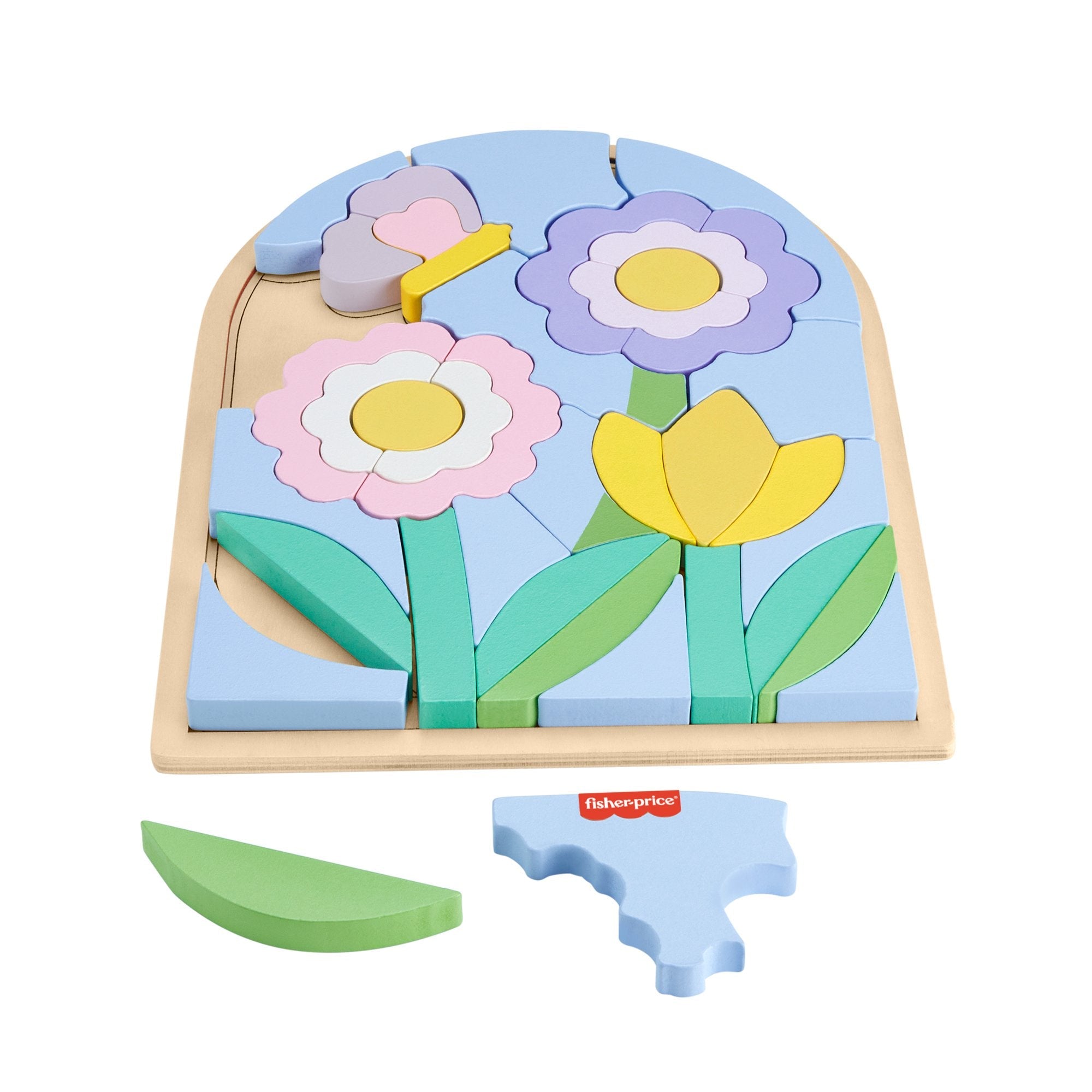EAN 0194735238507 - Fisher-Price HXT97 puzzle Puzle de fotograma 38 pieza(s) Flora imagen 2