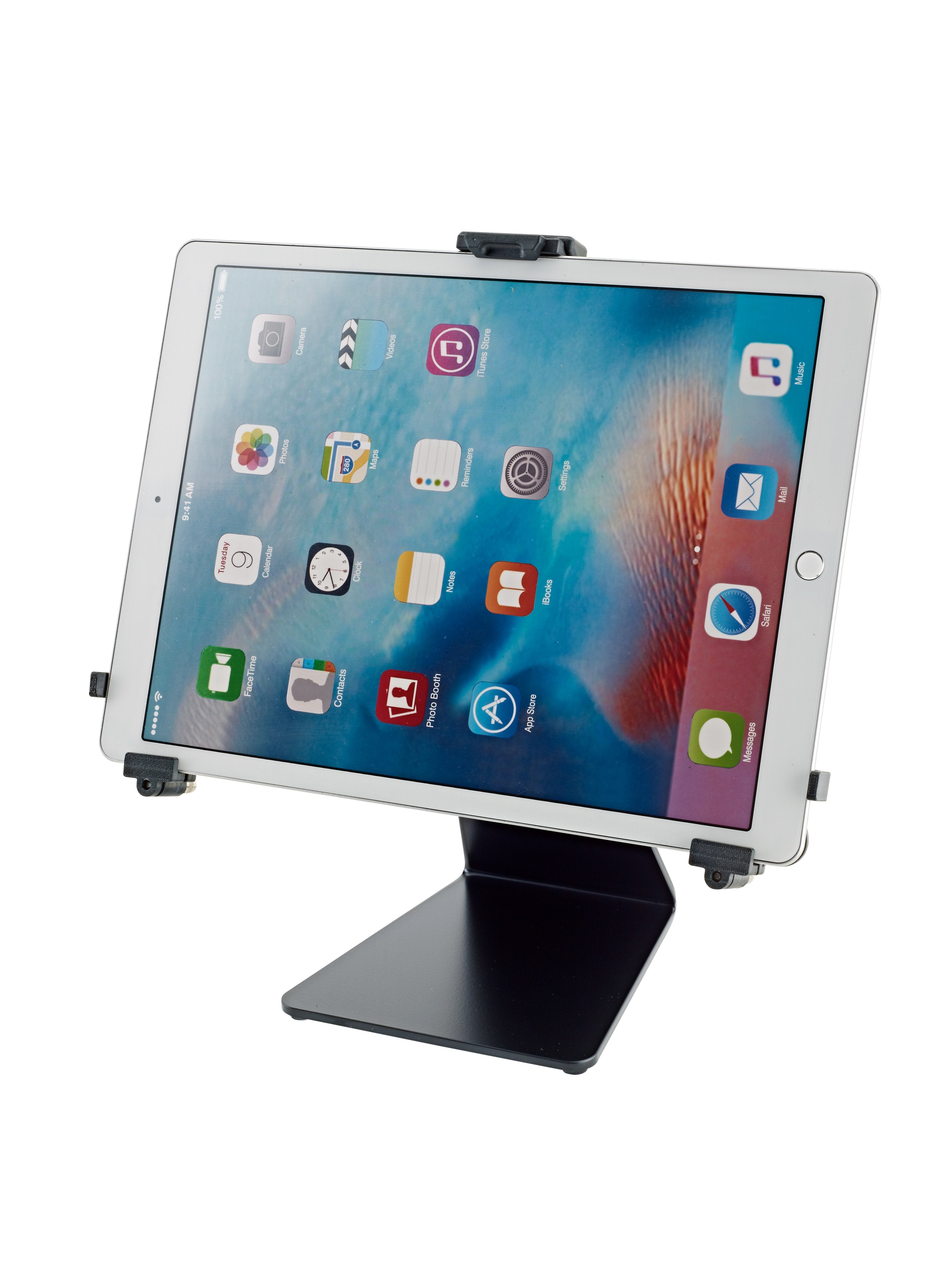 K&M 19792 Soporte De Mesa Para Tablet Pc, Negro