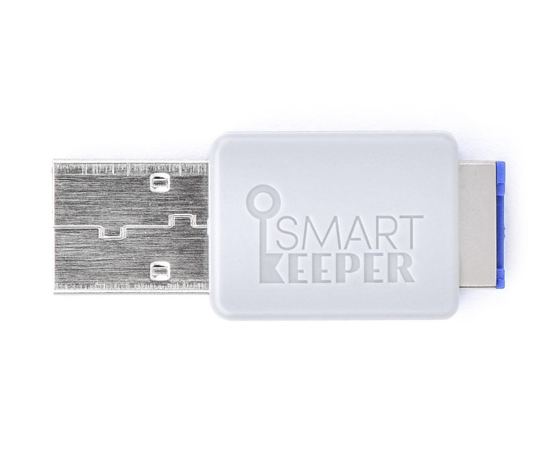 Smartkeeper Basic "Usb Mick" Con Cerradura 32gb Azul Oscuro