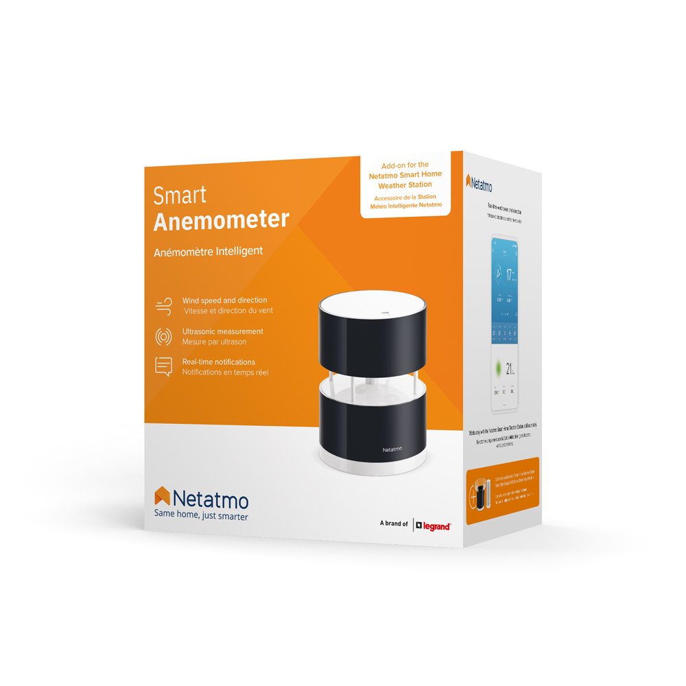 EAN 3700730500227 - Netatmo Wind Gauge sensor ambiental para hogares inteligentes Inalámbrico imagen 6