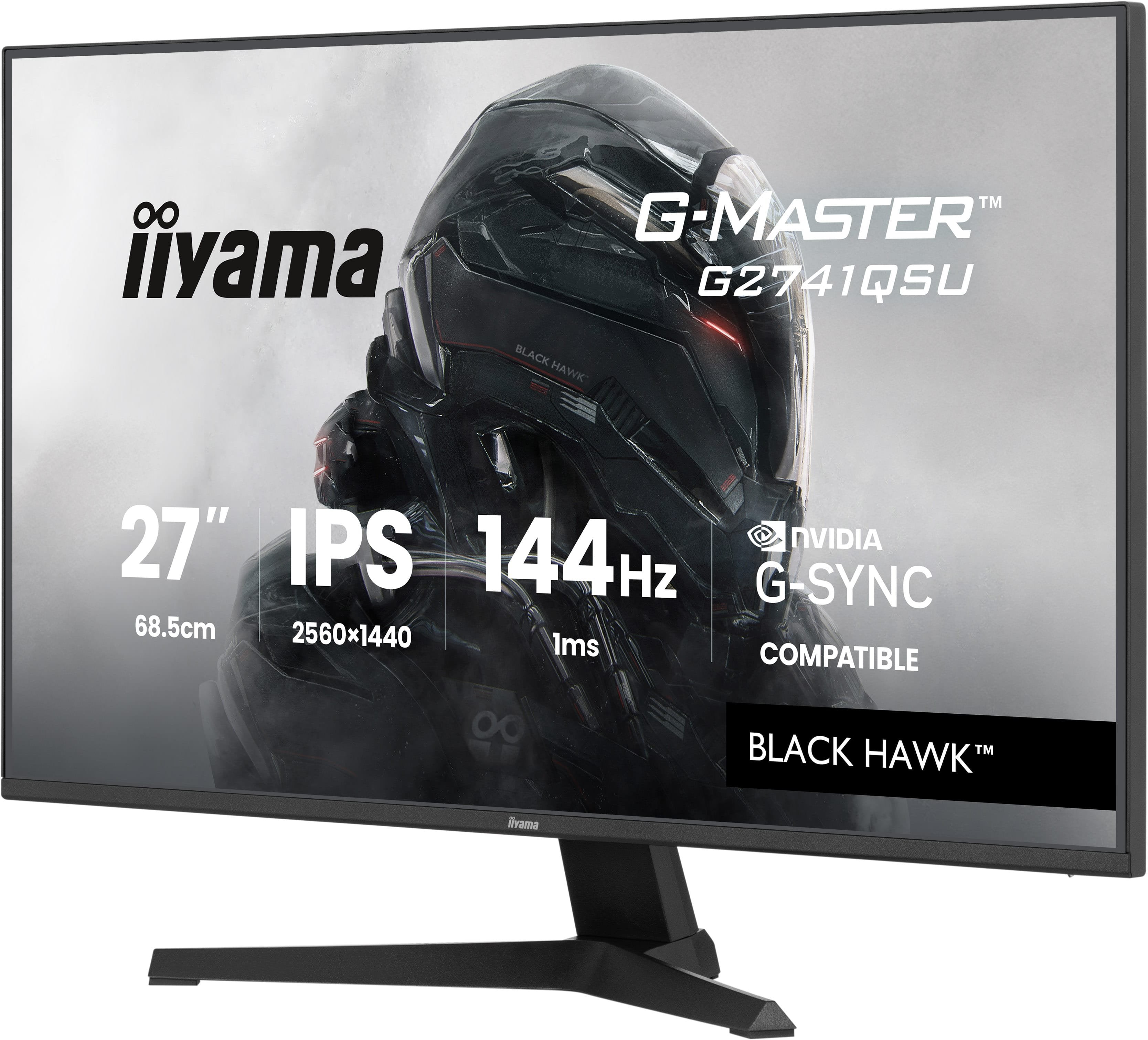 Iiyama 68.6cm 27" G2741qsu-B1 16:9 Hdmi+Dp+2xusb Ips
