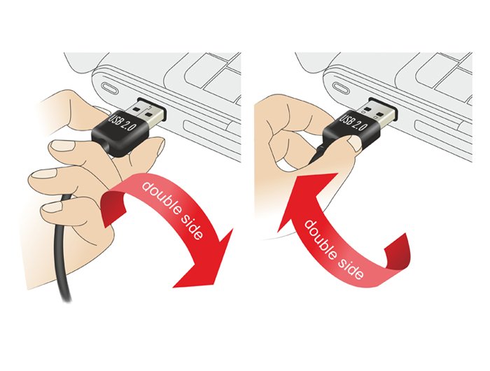 Delock Cable Easy-Usb 2.0 Tipo-A -> Usb 2.0 Micro-B M/M 5m Negro