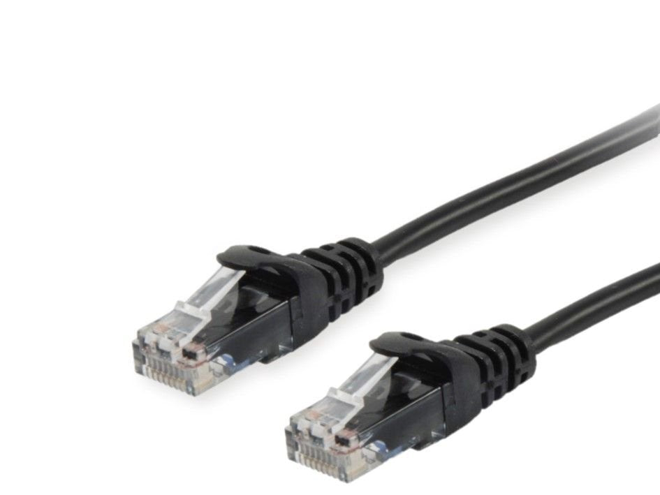 Equip Cable De Red U/Utp Categoria 6 0.25m Color Negro