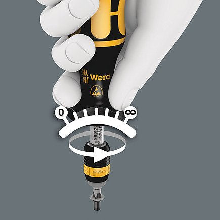 Wera 7432 Esd Drehmoment-Destornillador 1 Ud. 0.9 - 1.5 Nm