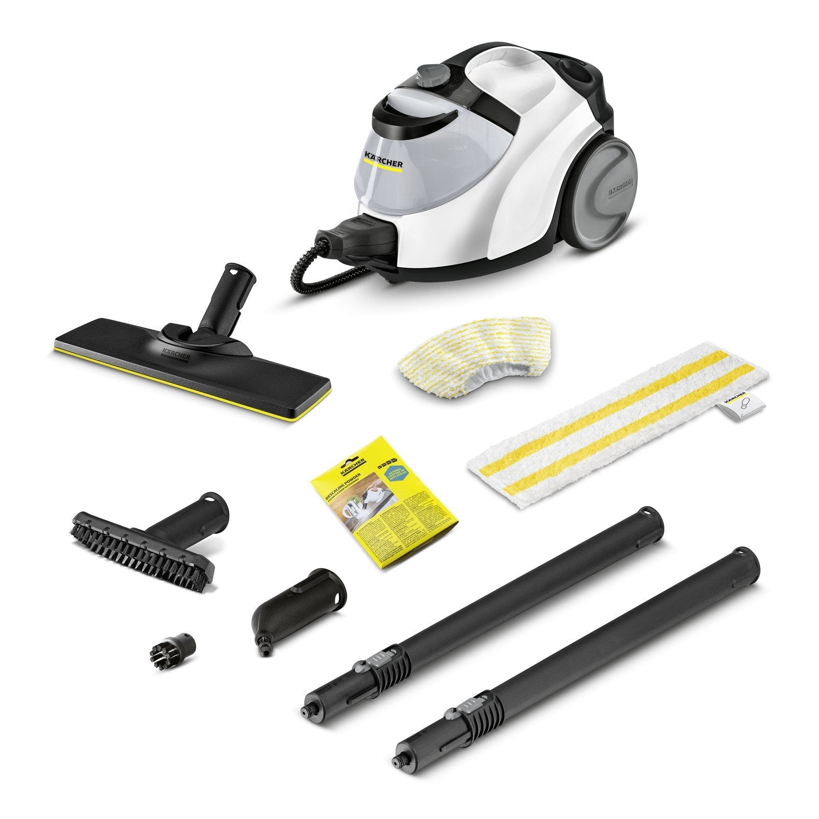 Kärcher Sc 5 Easyfix Iron Plug Limpiador A Vapor Cilíndrico 1,5 L 2250 W Negro, Blanco