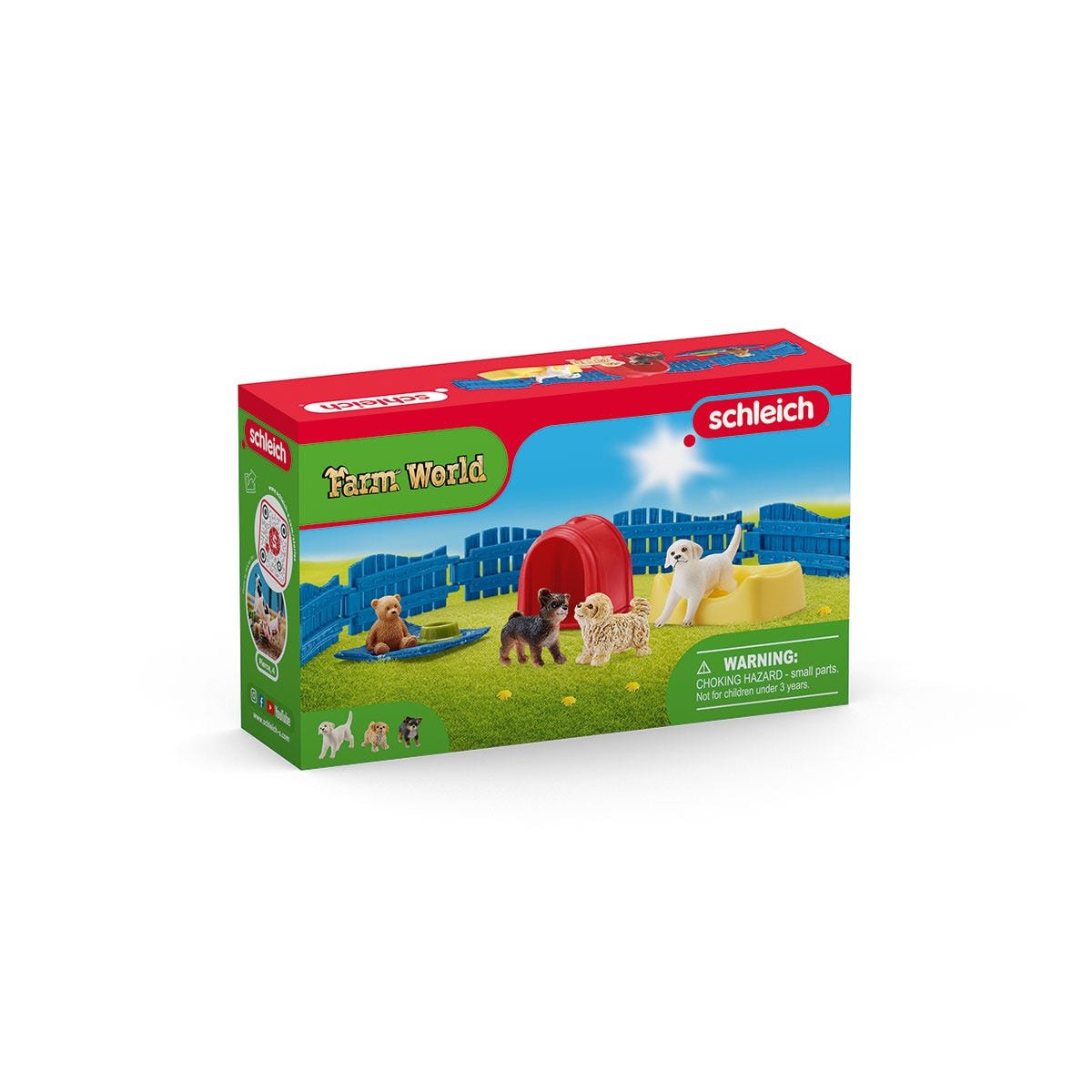 Schleich Puppy Pen