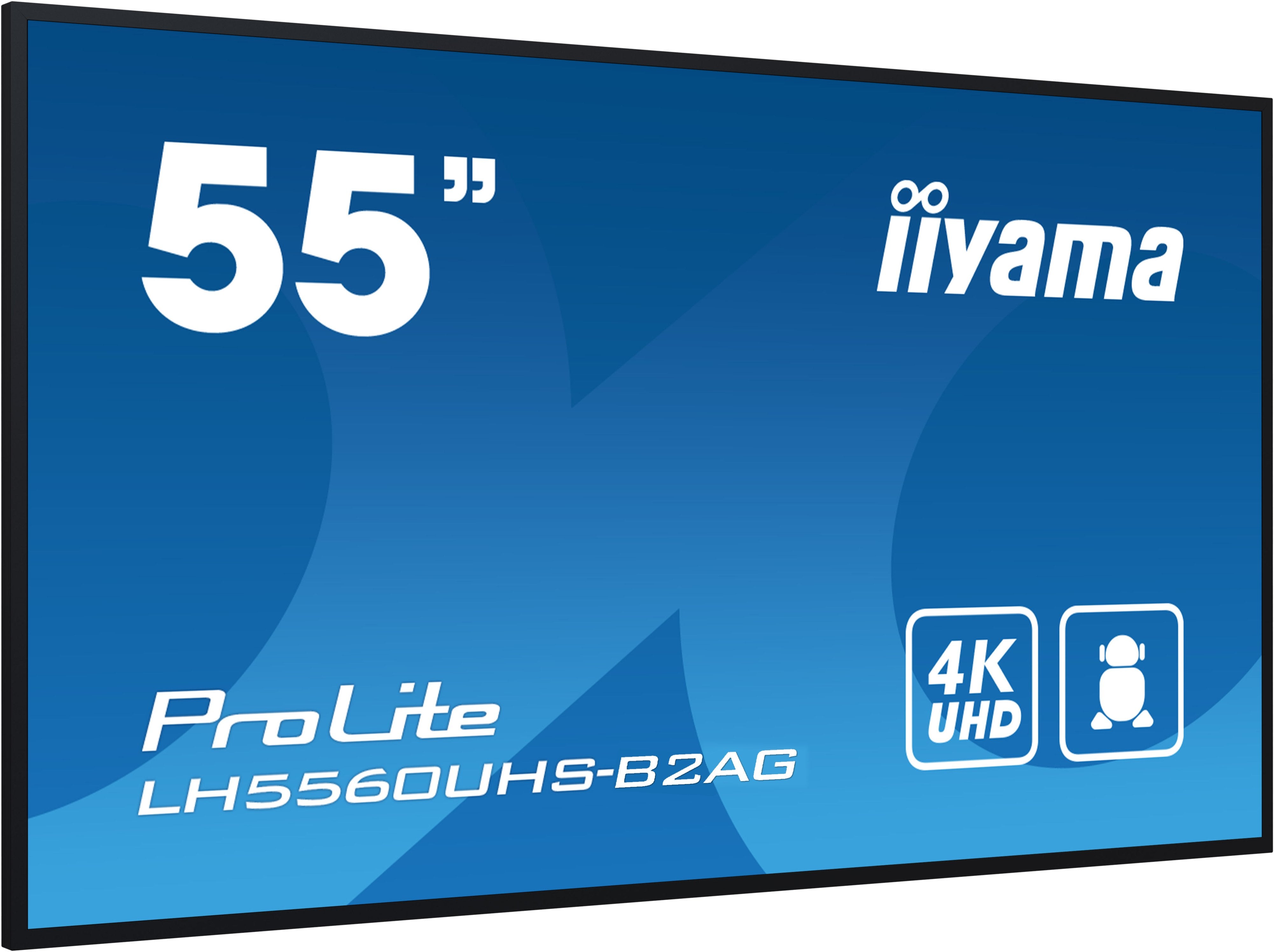 EAN 4948570125685 - iiyama LH5560UHS-B2AG pantalla de señalización Pizarra de caballete digital 138,7 cm (54.6") LED Wifi 500 imagen 13