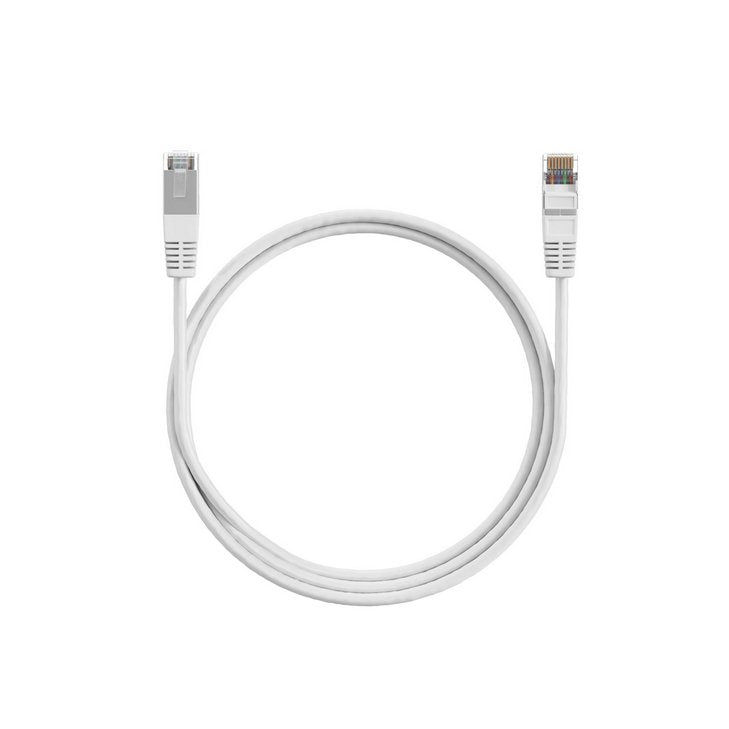 Cable De Conexión De Red Shiverpeaks Cat6, S Ftp, Lzsh, Blanco 5m