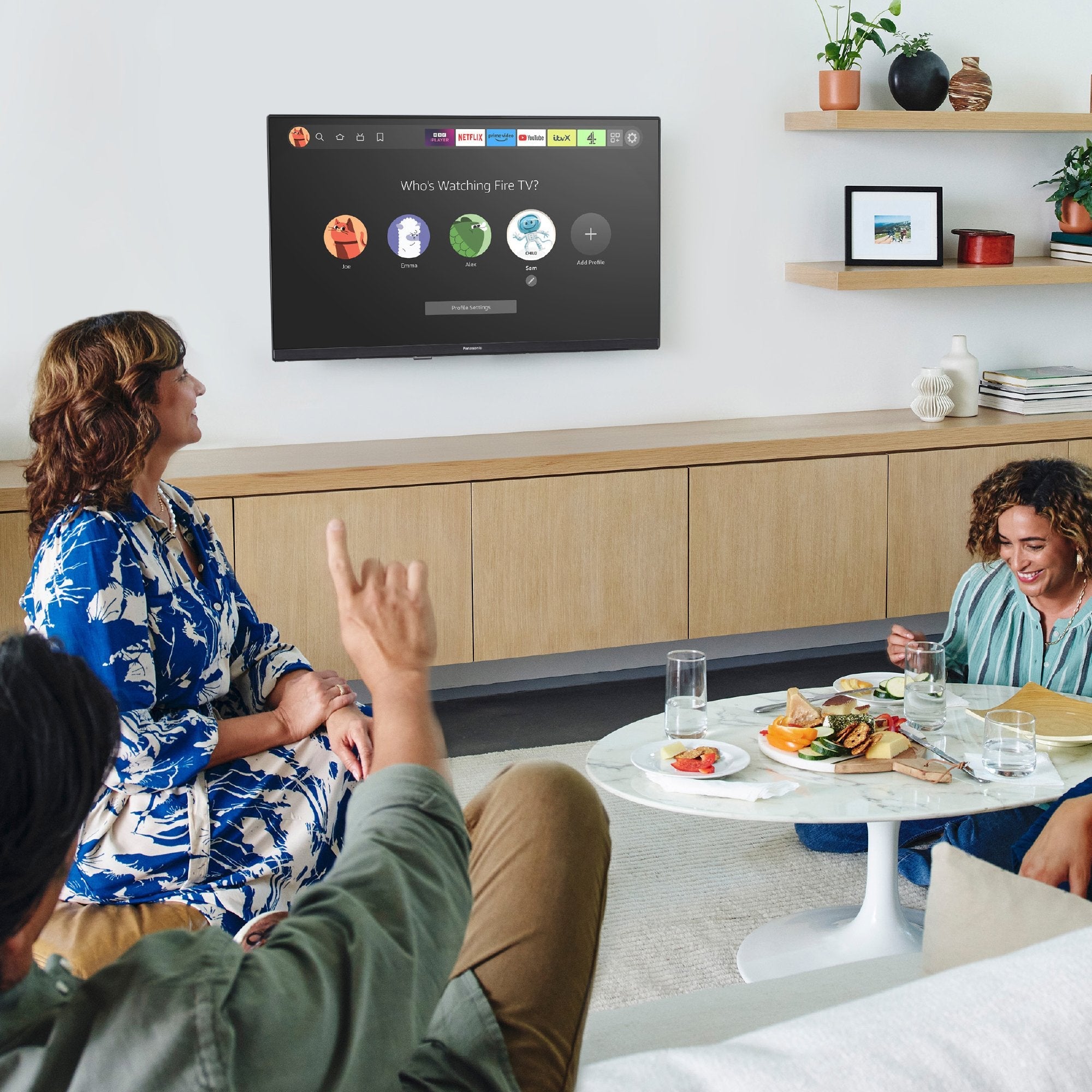 Televisor  Panasonic 32" Tv-32s50aez  Hd Smart Tv Wifi Negro
