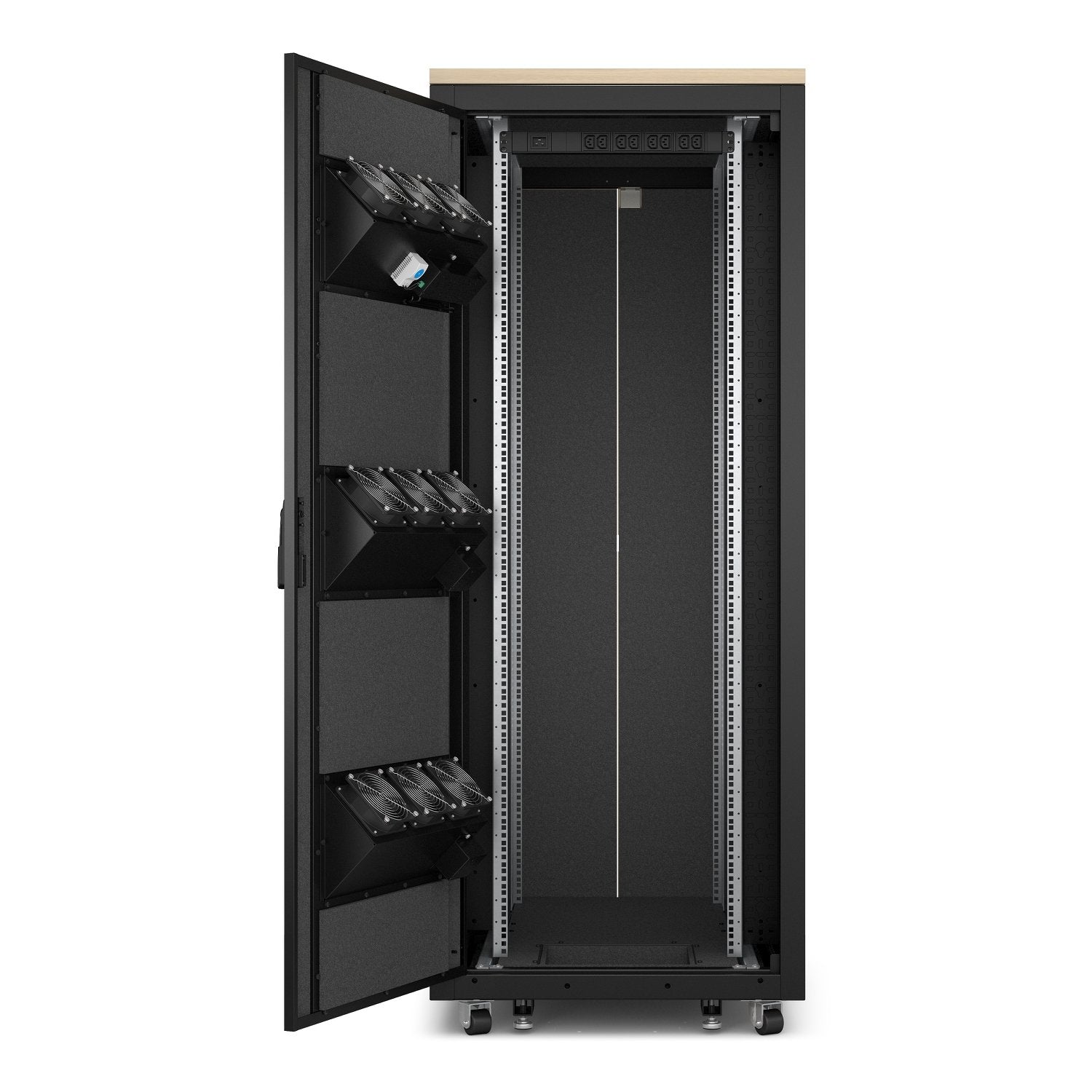 Apc Netshelter - Armario (Horizontal) - Schallisoliert - Corriente Alterna 230 V - Ahorn - 38u - 48.3 Cm (19")