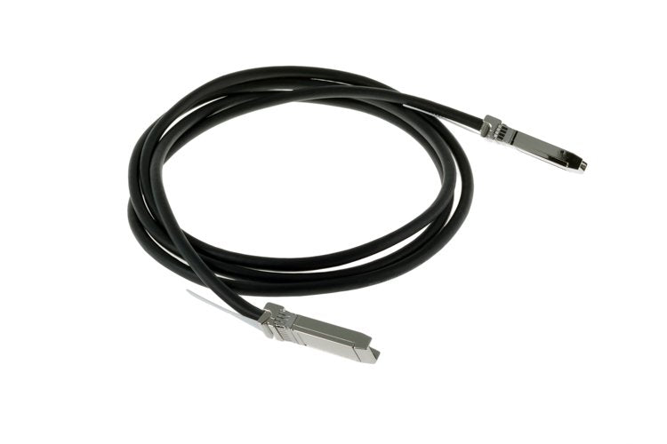 Allied Telesis At-Qsfp1cu Cable De Fibra Óptica E Infiniband 1 M Qsfp+ Negro, Plata