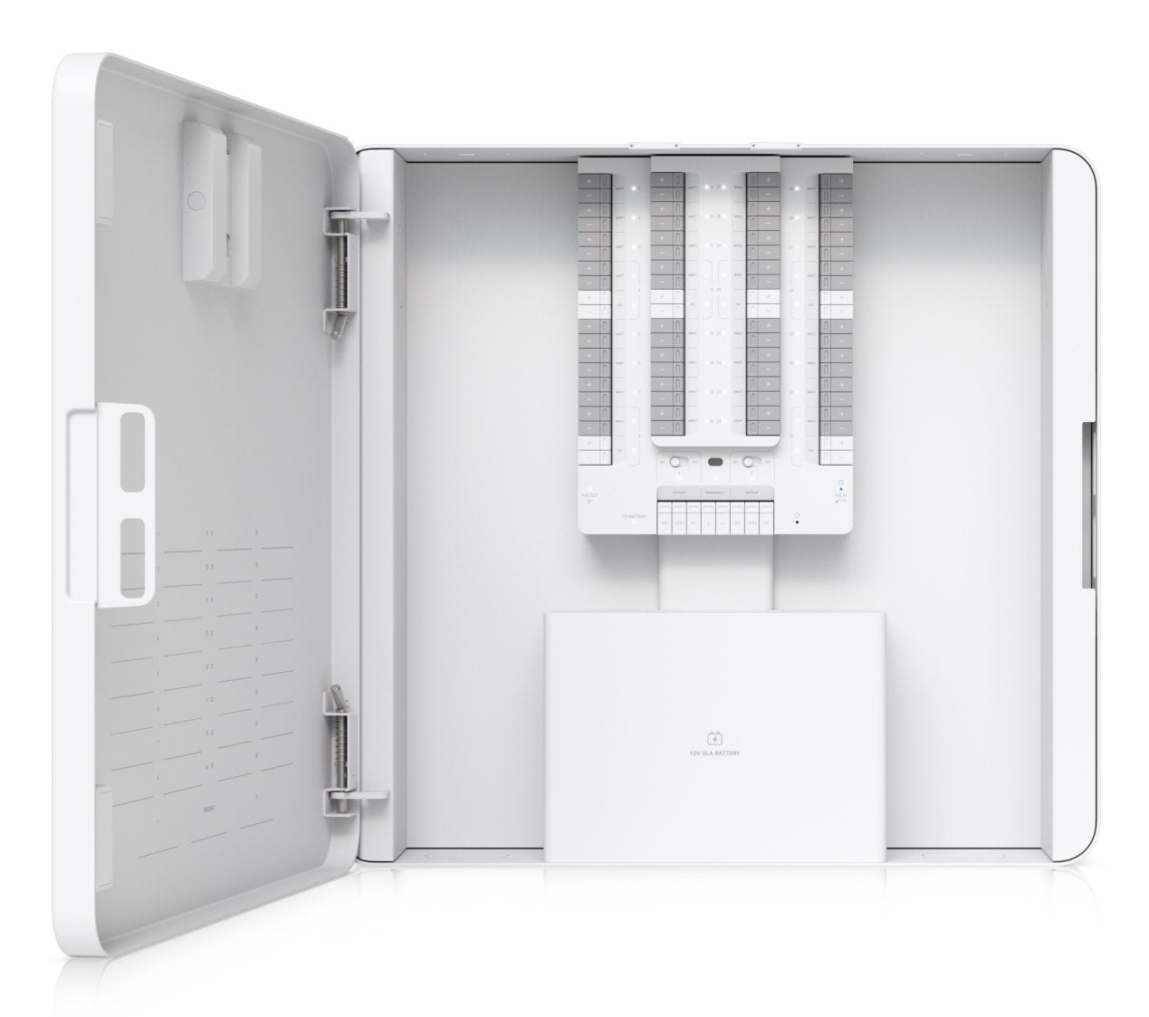 Ubiquiti Up-Alarmhub-Kit Concentrador De Control De Alarmas Con 32 Zonas De Entrada Para Sensores De Intrusi&Oacute N Cableados, Alimentado Por Entrada Poe++ Y Con Bater&Iacute A De Reserva Opcional.