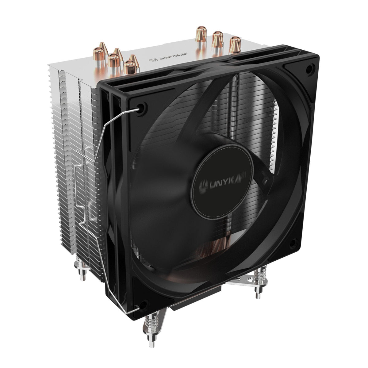 Unykach Unycool H61 Disipador Cpu - Multisocket Universal - Ventilador 120mm - Negro