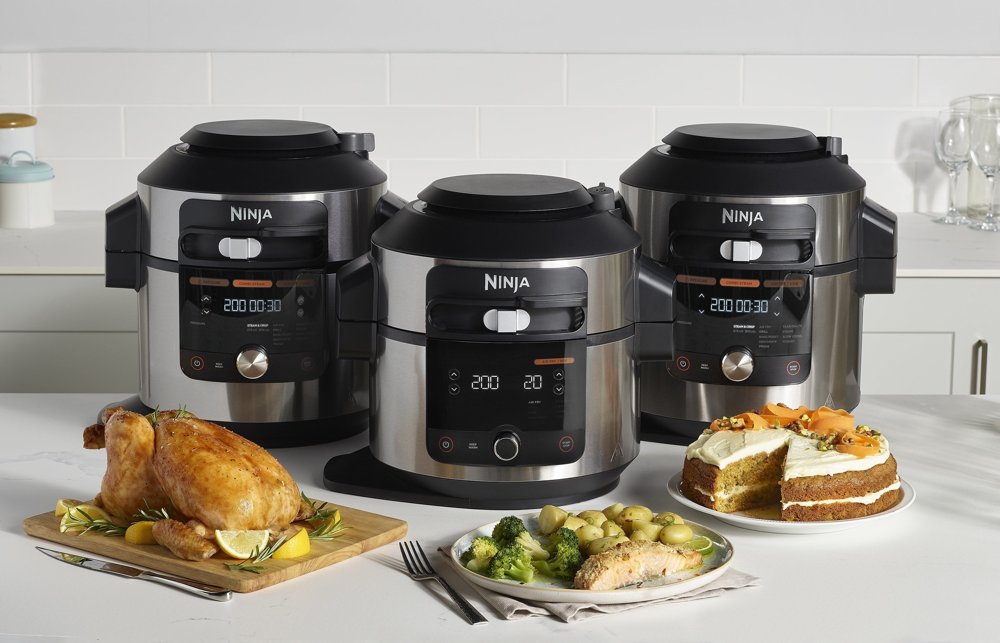 EAN 0622356245050 - Ninja OL750EU olla multi-cocción 7,5 L 1760 W Negro, Acero inoxidable imagen 10