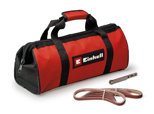 Einhell Te-Bf 18 Li-Solo, 4461000, Lima Eléctrica Rojo/Negro
