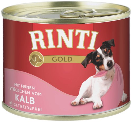 Rinti Gold Veal - Comida Húmeda Para Perros - 185g