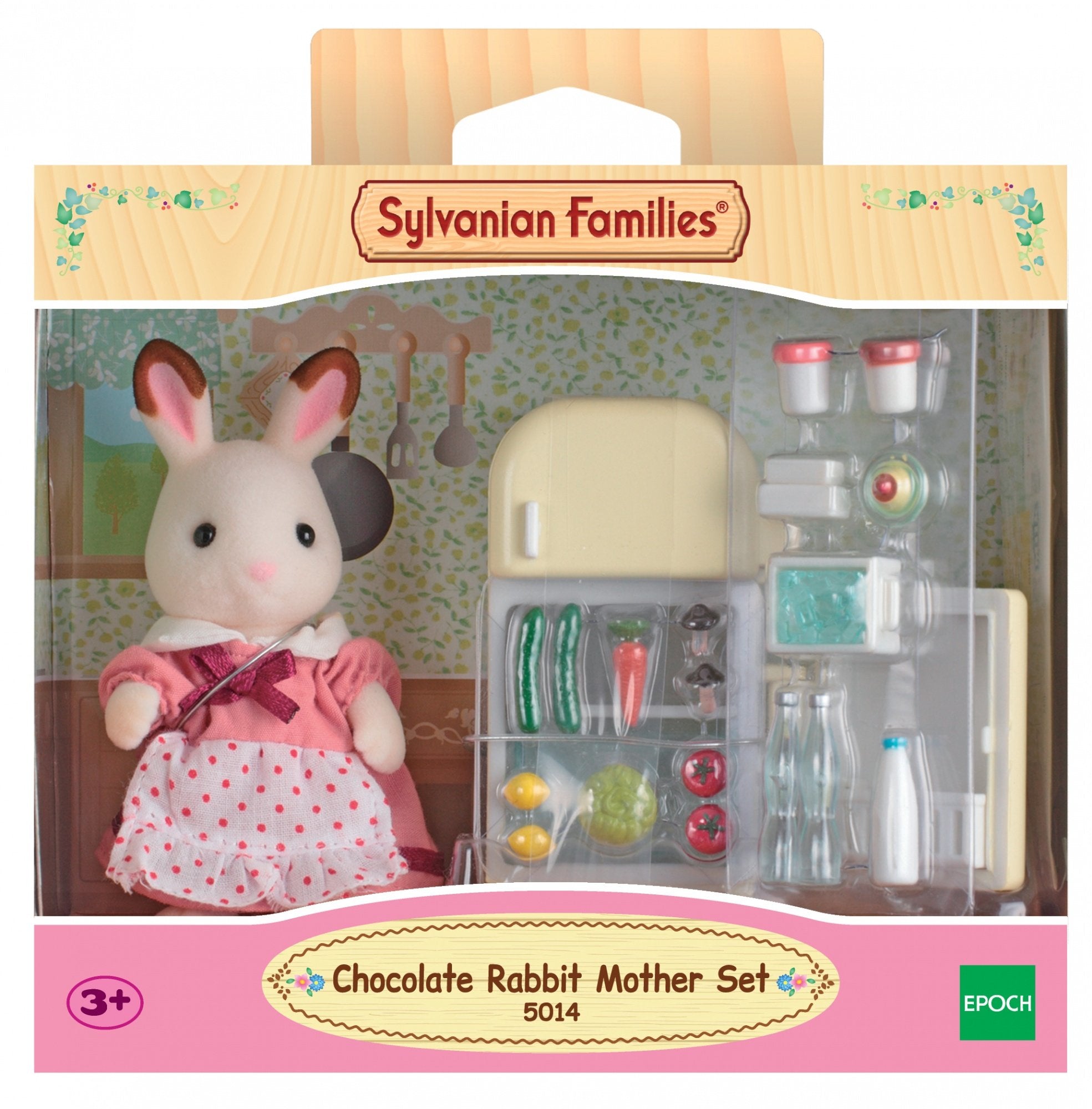 Epoch Sylvanian Families - Schokoladenhasen Mutter Küchen Set 5014
