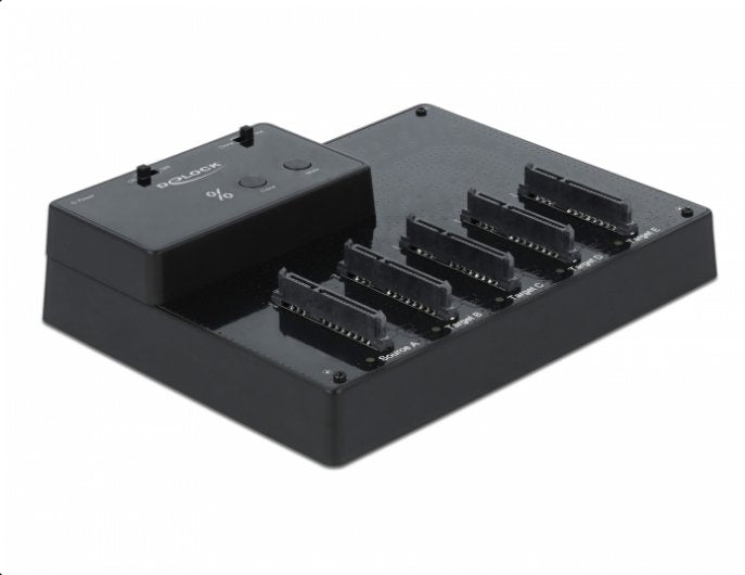 Delock Usb 3.0 Docking And Clone Station, Dockingstation Schwarz, 2.5 "Sata Hdd / Ssd 64098