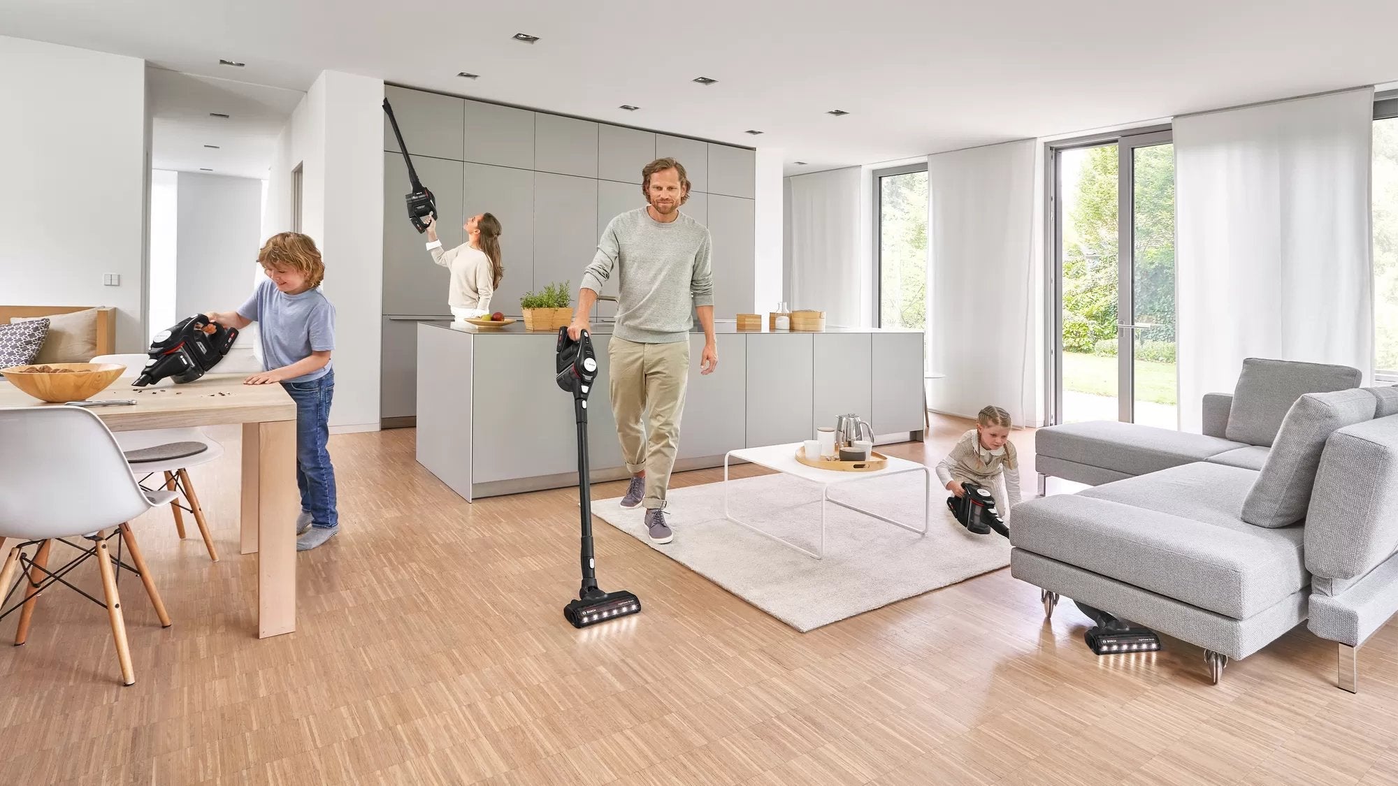 Bosch Unlimited 8 Recharchable Vacuum Cleaner Black