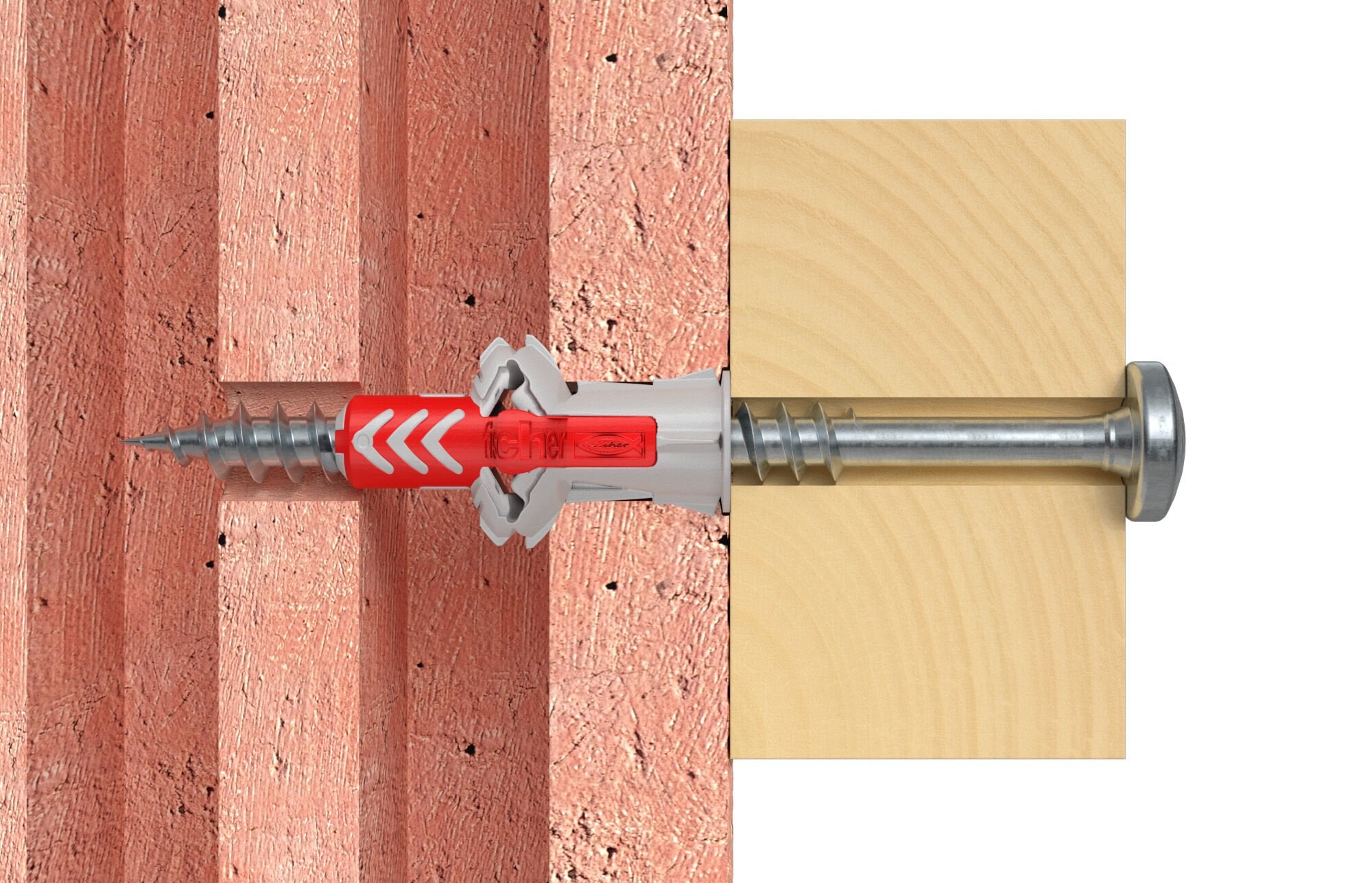 EAN 4048962239072 - Fischer DuoPower 6 pieza(s) Juego de enchufes de pared y ganchos de tornillo 30 mm imagen 6