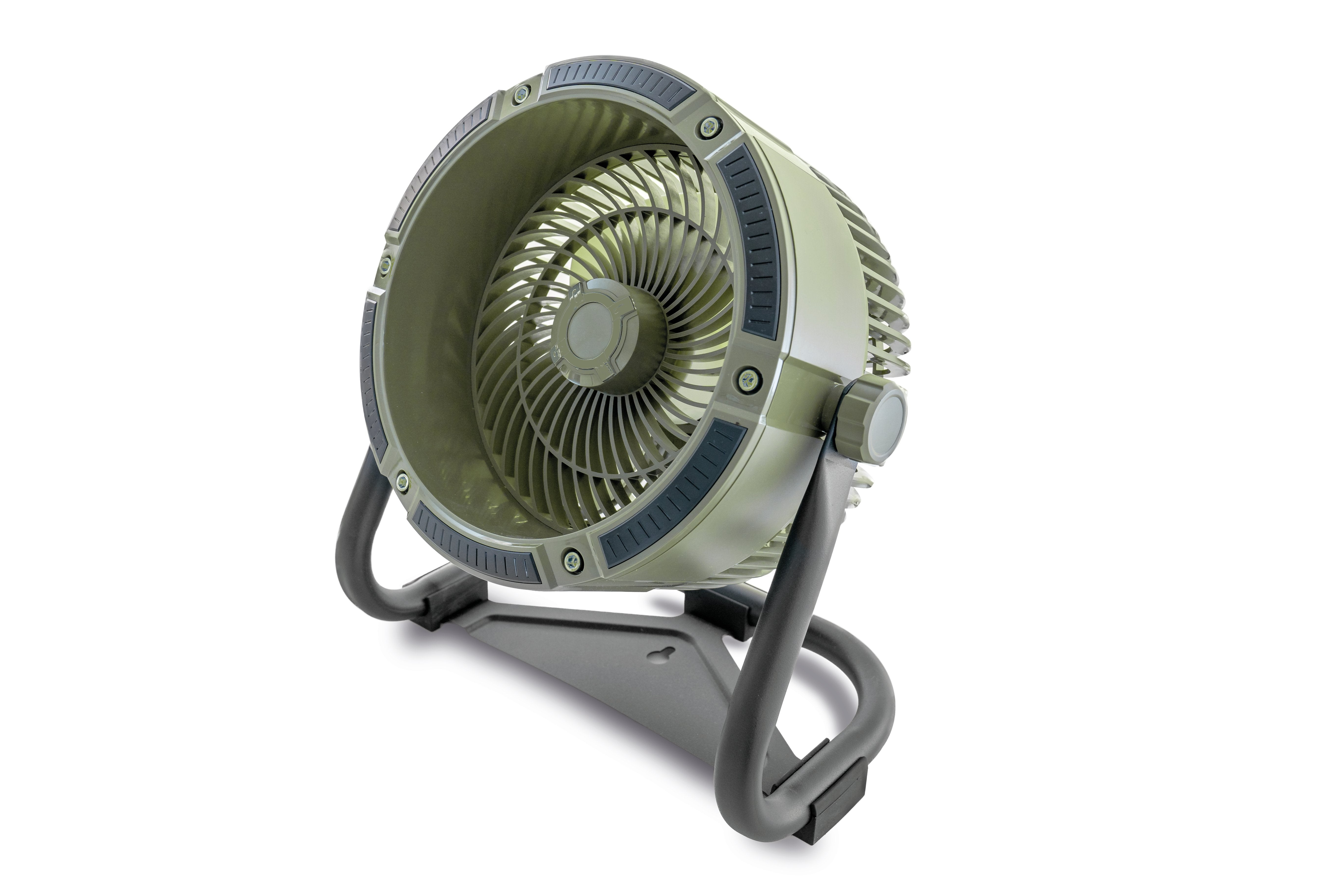 86656 Outdoor Akku-Ventilator Gn 10w 4 Geschwindigkeitsstufen Ø18,5cm
