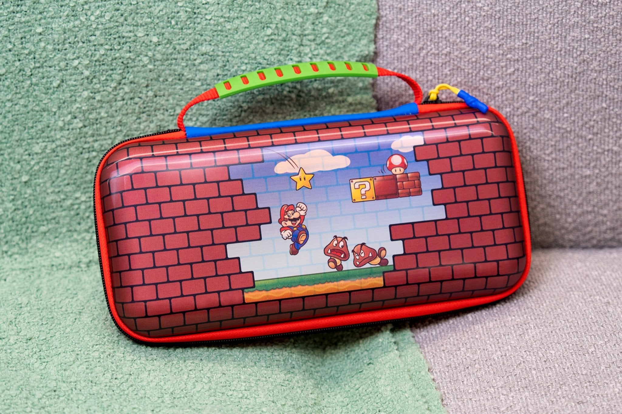 Turtle Beach Playtrek Funda De Viaje Mario Bricks - Switch 2