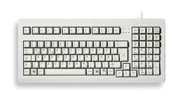 EAN 4025112072000 - CHERRY G80-1800 teclado PS/2 QWERTY Español Gris imagen 1